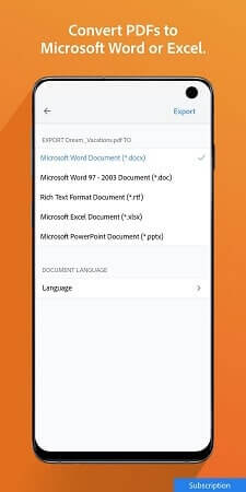 Adobe Acrobat Reader APK