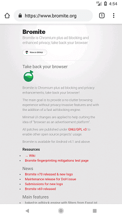 Bromite Bromite Android APK