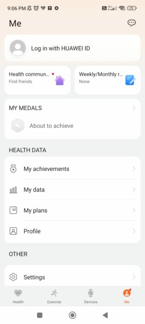 Huawei Salud Apk