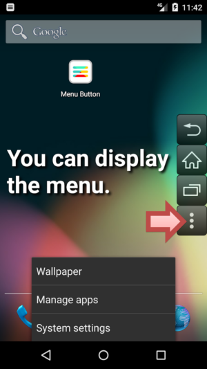 Menu Button Apk