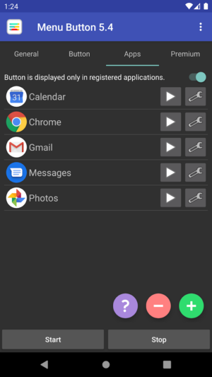 Menu Button Apk
