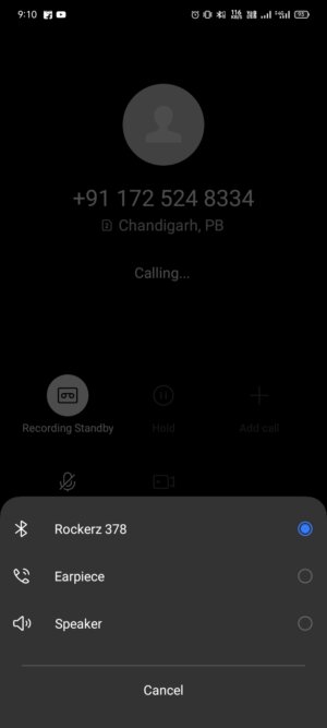 Realme Dialer