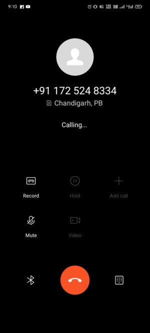Realme Dialer