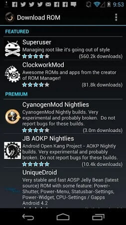 ROM Manager Premium ROM Manager Premium License