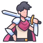 Swordsman premium icon