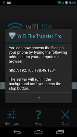 WiFi File Transfer Pro For Android